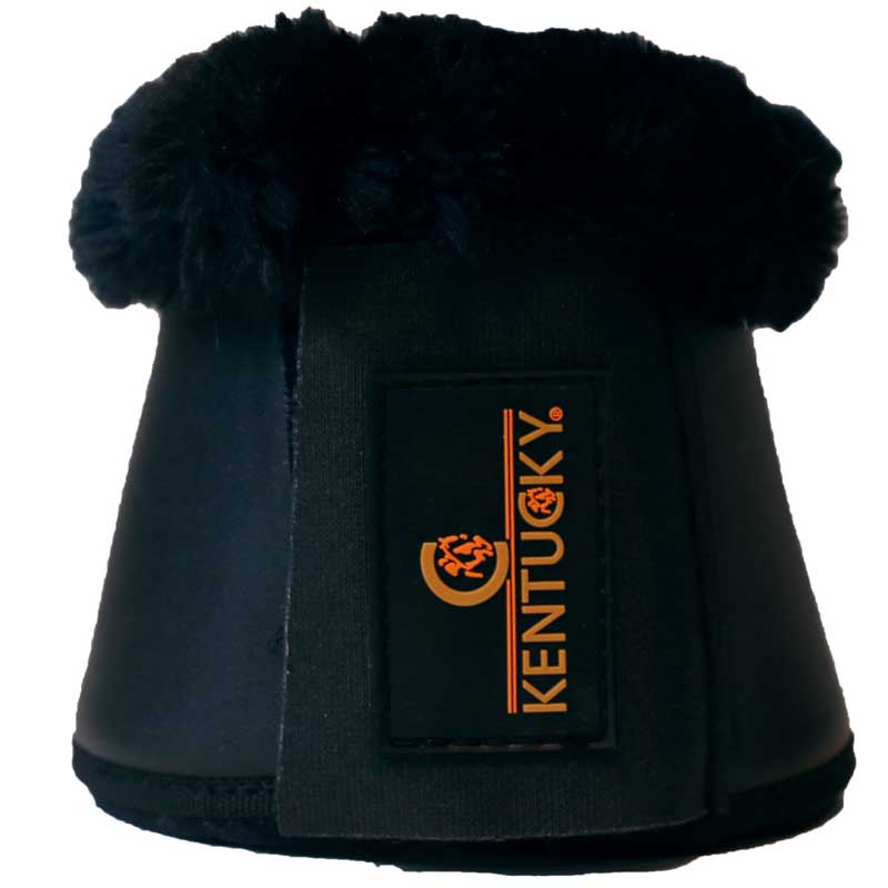 Springschoenen Kunstleer Sheepskin Zwart