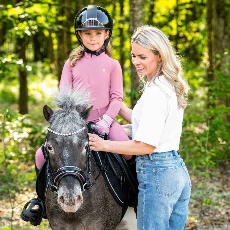 Rijshirt Kind/Junior Lucky Start Roze
