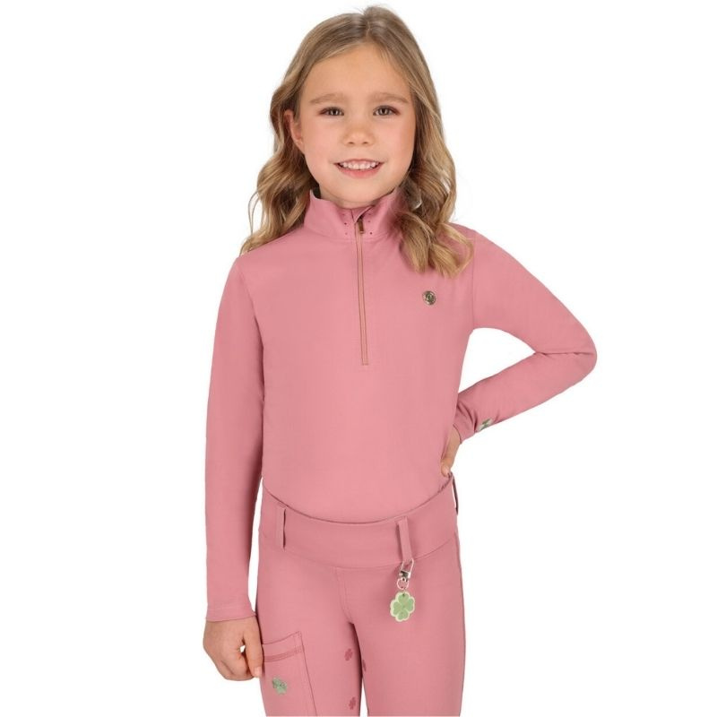 Rijshirt Kind/Junior Lucky Start Roze