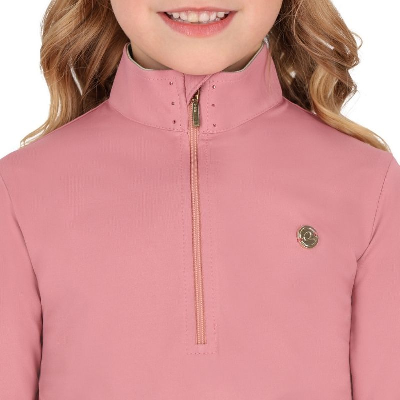 Rijshirt Kind/Junior Lucky Start Roze