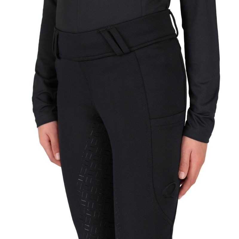 Rijlegging Kind/Junior Valletta Full Grip Zwart