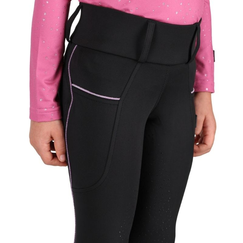 Winter rijlegging Kind/Junior Isalyn Full Grip Zwart