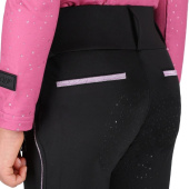 Winter rijlegging Kind/Junior Isalyn Full Grip Zwart Winter rijlegging Kind/Junior Isalyn Full Grip Zwart