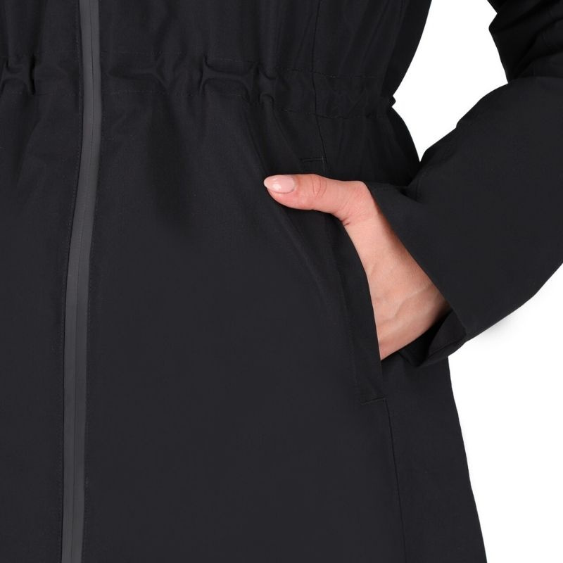 Lange Rijjas Livora Waterproof Zwart