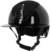 Paardrijcap Memphis Polo Visor Zwart Paardrijcap Memphis Polo Visor Zwart