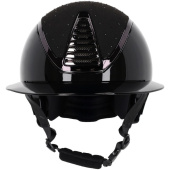 Paardrijcap Memphis Polo Visor Zwart Paardrijcap Memphis Polo Visor Zwart