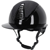 Paardrijcap Glendale Polo Visor Zwart Paardrijcap Glendale Polo Visor Zwart