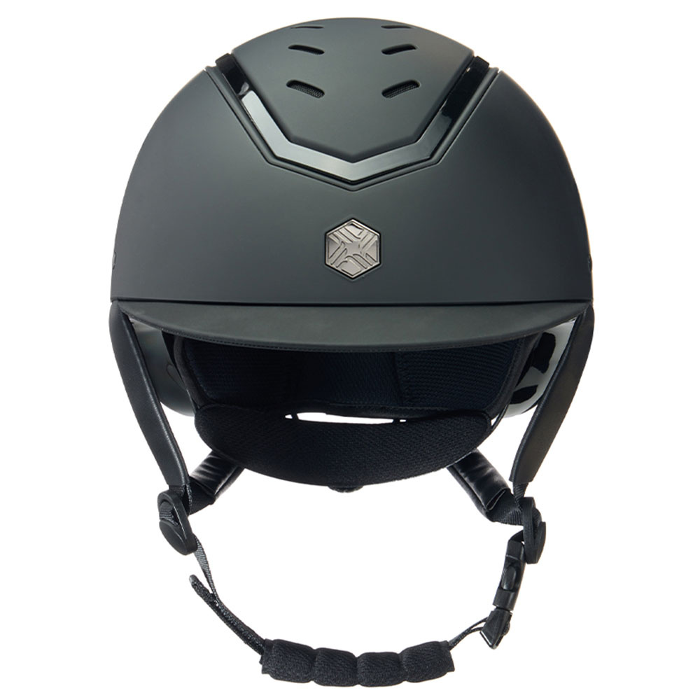 Paardrijcap Kylo Matte Zwart/Zwart