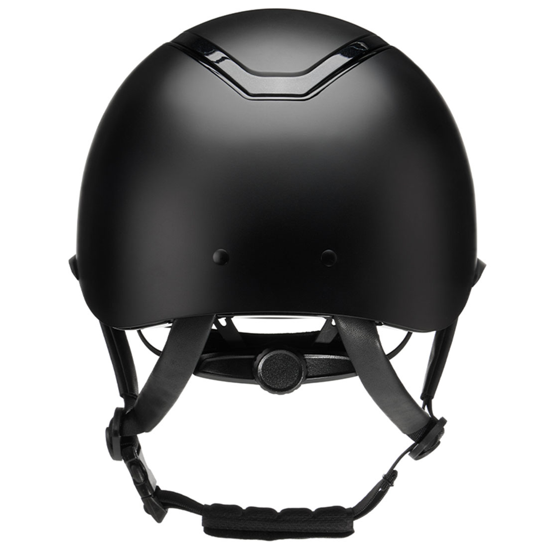 Paardrijcap Kylo Matte Zonneklep Zwart/Zwart