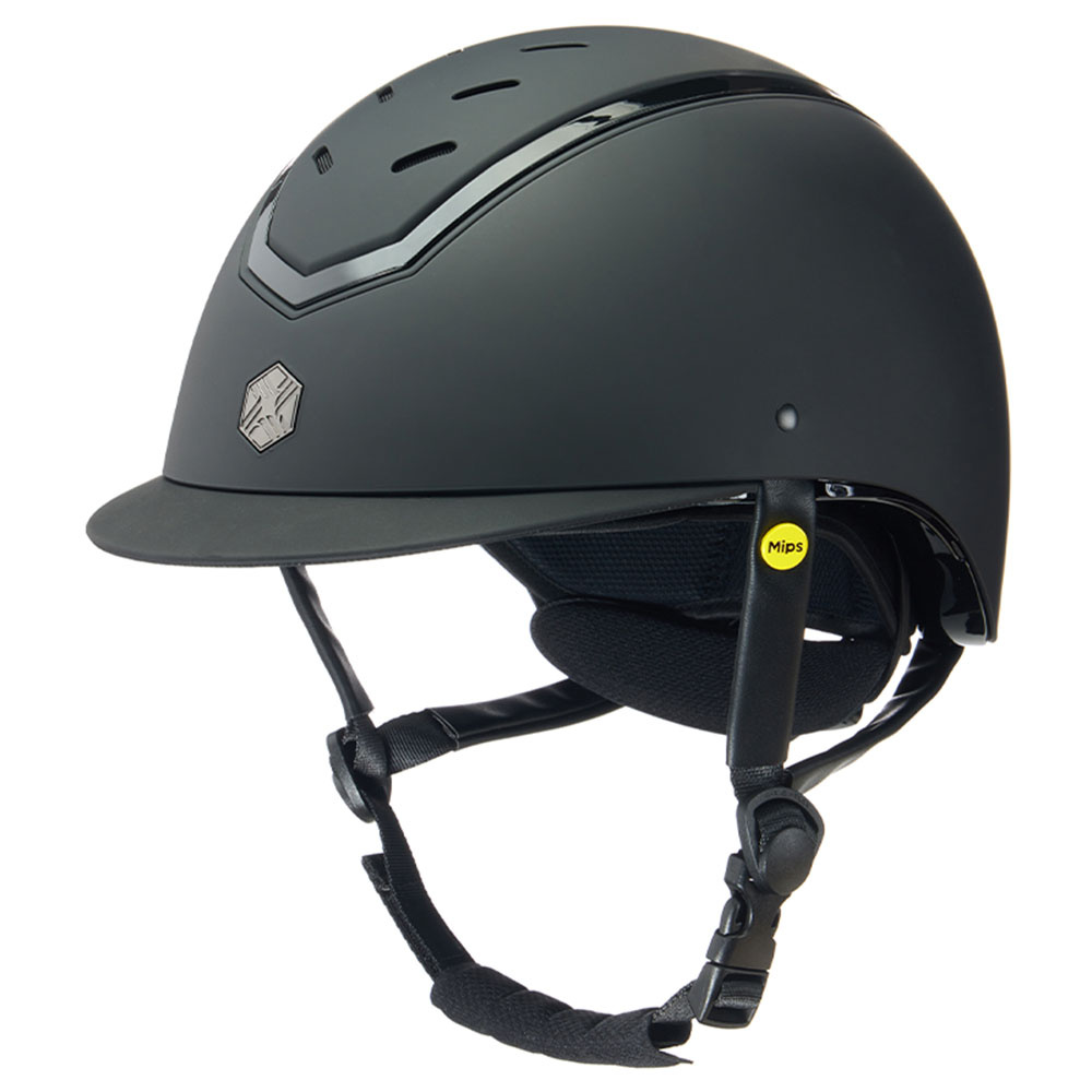 Paardrijcap MIPS Kylo Matte Zwart/Zwart