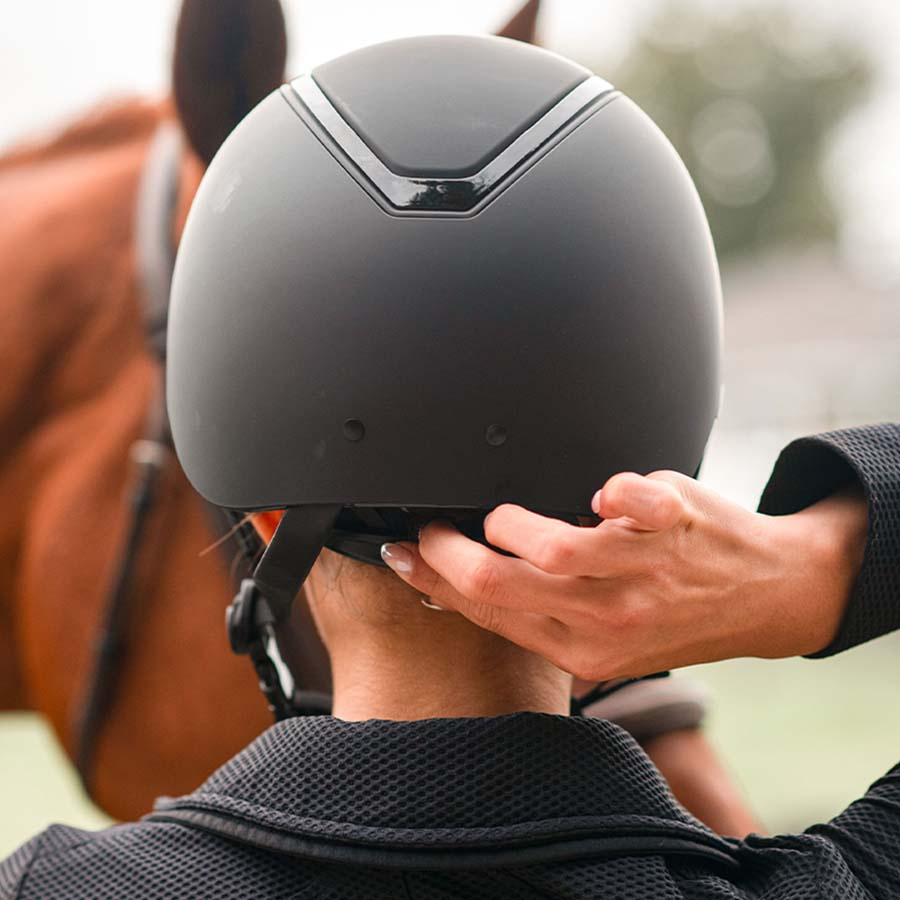 Paardrijcap MIPS Kylo Matte Zwart/Zwart