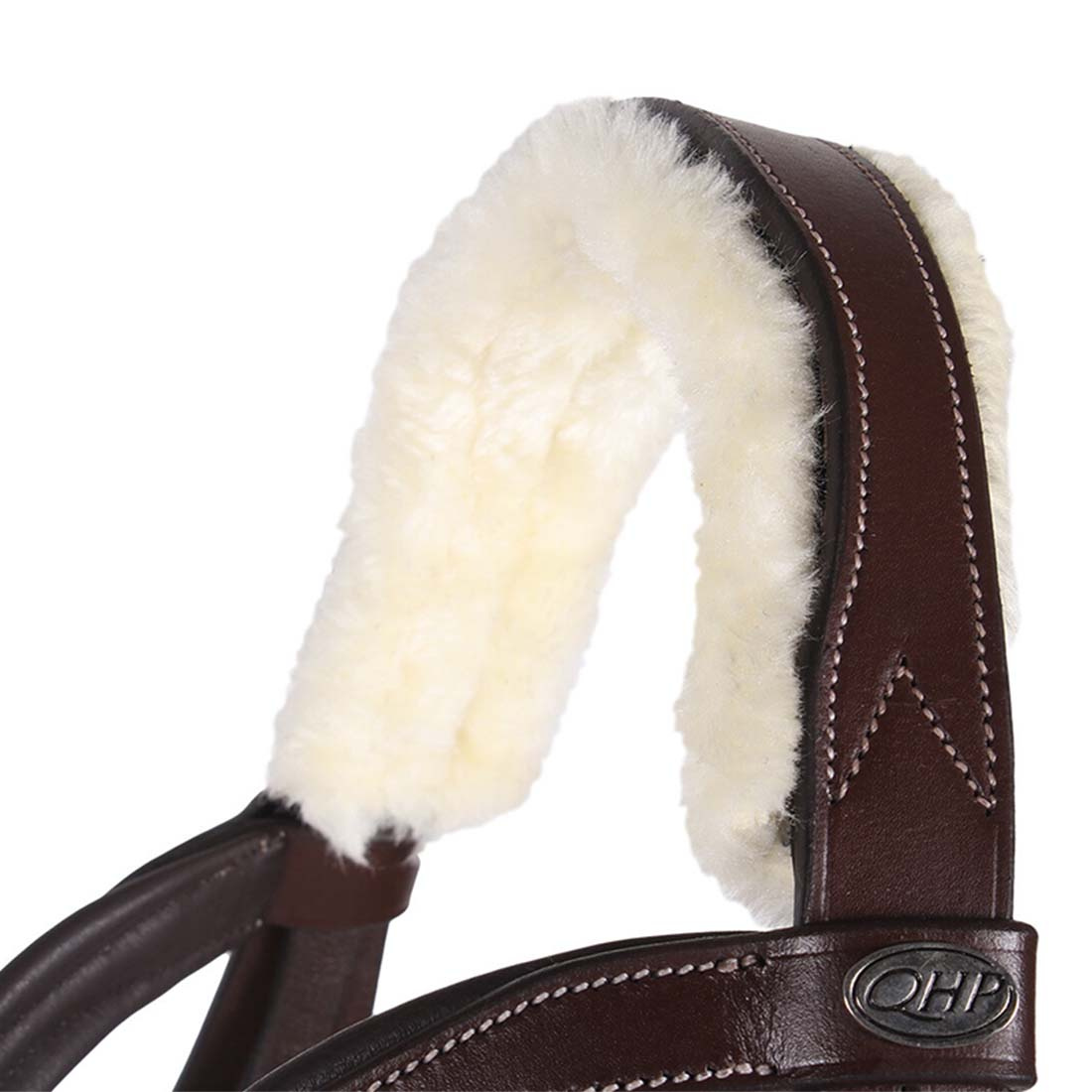 Anatomisch Hoofdstel Ontario Fauxfur Bruin