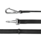 Teugels Anti-Slip Snap Buckle Zwart Teugels Anti-Slip Snap Buckle Zwart