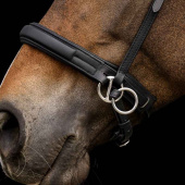 Bitloos hoofdstel Supersoft X-Line Zwart Bitloos hoofdstel Supersoft X-Line Zwart
