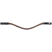 Frontriem Boost X-Line Zwart/Roségoud Frontriem Boost X-Line Zwart/Roségoud