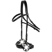 Hackamore hoofdstel Sensitive X-Line Zwart Hackamore hoofdstel Sensitive X-Line Zwart