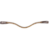 Frontriem Shine X-Line Bruin/Beige Frontriem Shine X-Line Bruin/Beige