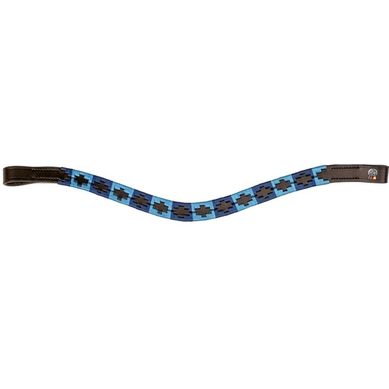 Frontriem Polo X-Line Blauw/Bruin