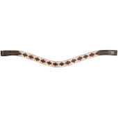 Frontriem Polo X-Line Bruin/Roze Frontriem Polo X-Line Bruin/Roze