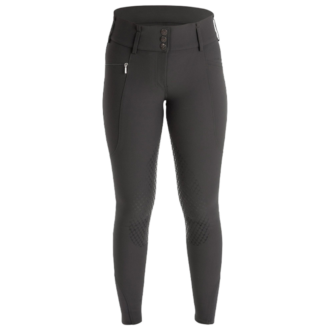 Rijbroek Candy Super-X Mira High Knee Grip Grijs