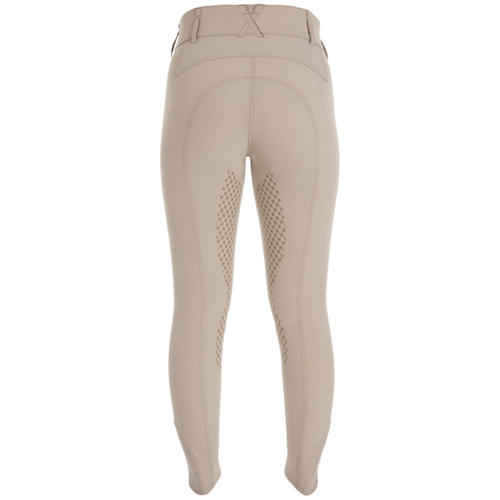 Rijbroeken Candy Super-X Mira High Knee Grip Beige
