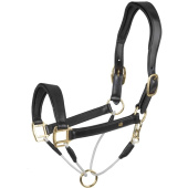 Leren halster Rope Royal S-Line Zwart Leren halster Rope Royal S-Line Zwart