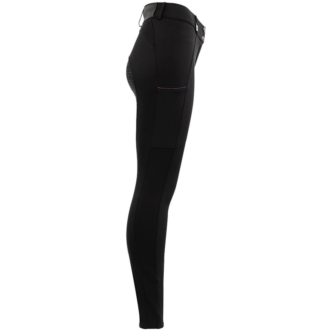 Rijbroeken Prime Silicone Full Seat Zwart