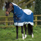 Regn- & Vliegendeke Rambo Summer Series V-Front Marineblauw/Grijs Regn- & Vliegendeke Rambo Summer Series V-Front Marineblauw/Grijs