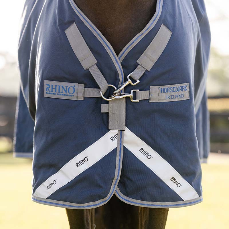 Buitendeke Rhino 1000D 100g Groen/Marineblauw/Zilver