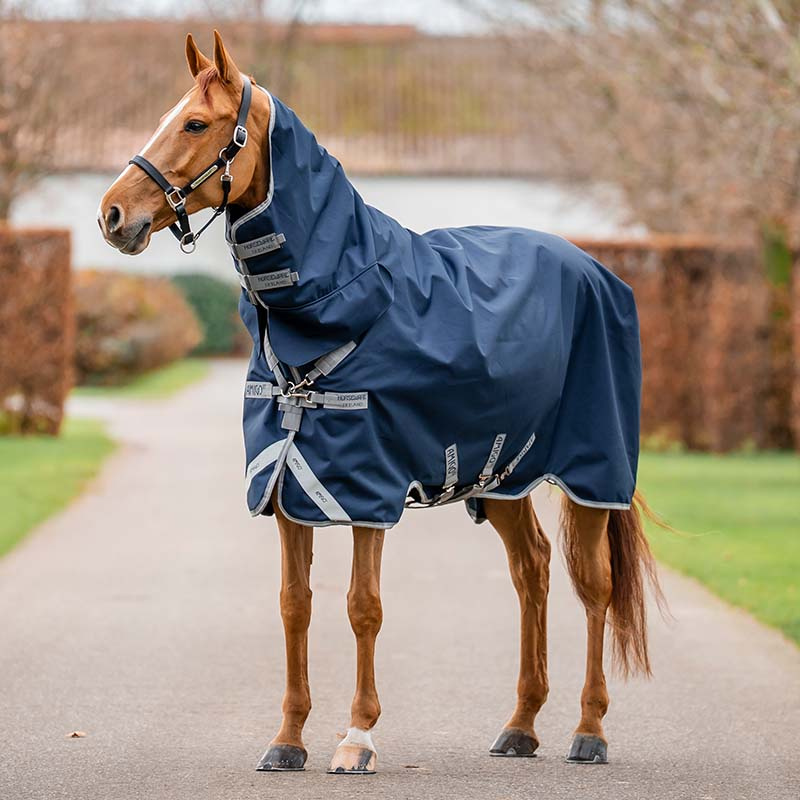 Regendeke Amigo Integrated 1200D 0g Marineblauw/Grijs/Zilver