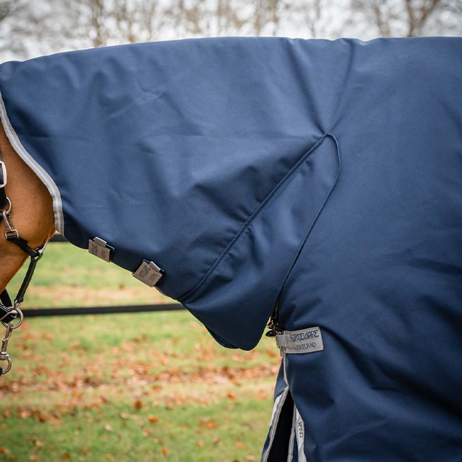Regendeke Amigo Integrated 1200D 0g Marineblauw/Grijs/Zilver