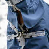 Regendeke Amigo Integrated 1200D 0g Marineblauw/Grijs/Zilver Regendeke Amigo Integrated 1200D 0g Marineblauw/Grijs/Zilver