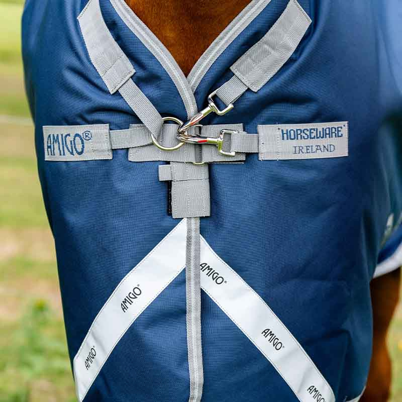 Regendeke Amigo Plus 1200D 50g Marineblauw/Grijs/Zilver