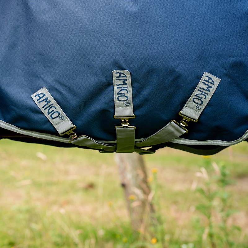 Regendeke Amigo Plus 1200D 50g Marineblauw/Grijs/Zilver