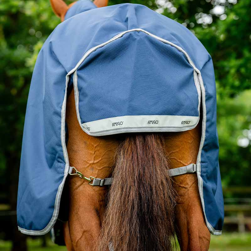 Regendeke Amigo Plus 1200D 50g Marineblauw/Grijs/Zilver