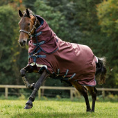 Regendeken Amigo Plus 1200D 50g Burgundy/Marineblauw/Grijs Regendeken Amigo Plus 1200D 50g Burgundy/Marineblauw/Grijs