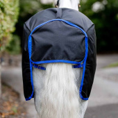 Regendeken Amigo Ripstop 900 Original 50g Fleece Lined Zwart/Blauw Regendeken Amigo Ripstop 900 Original 50g Fleece Lined Zwart/Blauw