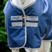 Regendeke Amigo Ripstop 900D Fleece Lined 50g Marineblauw/Grijs Regendeke Amigo Ripstop 900D Fleece Lined 50g Marineblauw/Grijs