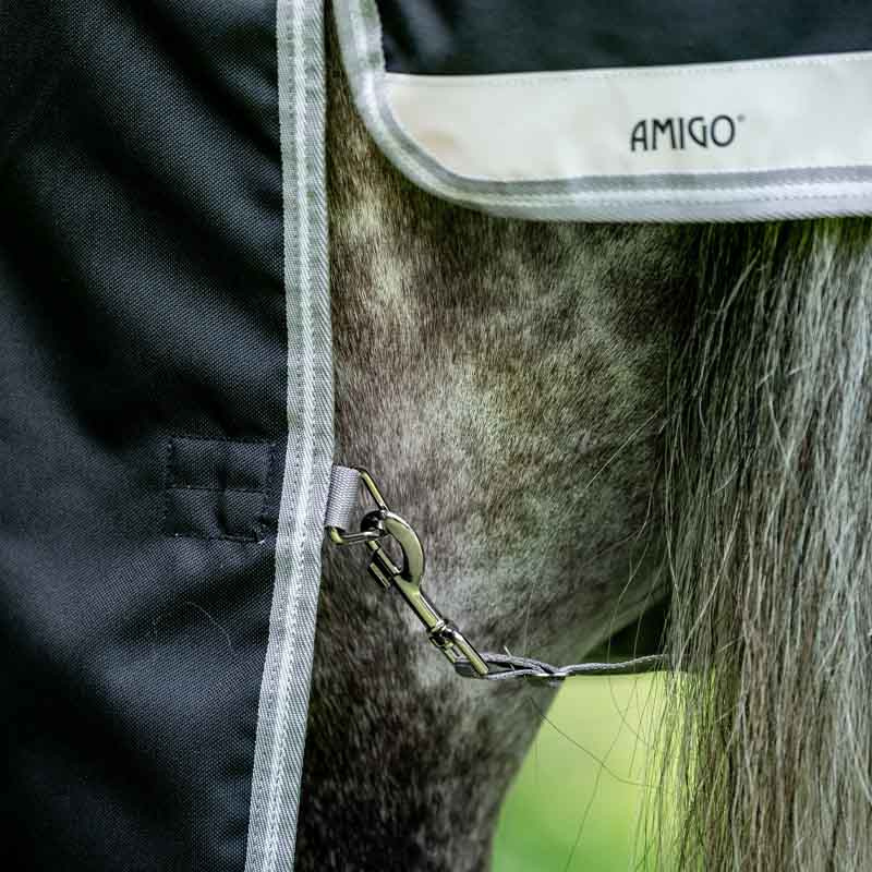 Regendeke Amigo Bravo 12 1200D Plus 0g Zwart/Grijs