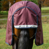 Regendeken Amigo Plus 1200D 0g Burgundy/Marineblauw/Grijs Regendeken Amigo Plus 1200D 0g Burgundy/Marineblauw/Grijs