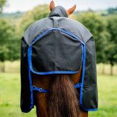 Regendeke Amigo Ripstop 900D Plus 0g Zwart/Blauw Regendeke Amigo Ripstop 900D Plus 0g Zwart/Blauw
