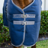 Staldeke Rambo 1000D 100g Marineblauw/Grijs/Zilver Staldeke Rambo 1000D 100g Marineblauw/Grijs/Zilver