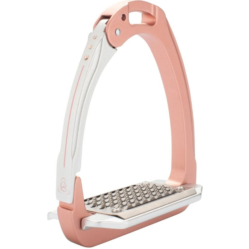 Stijgbeugels Arena Aluplus 2.0 Crystals Antique Rose 