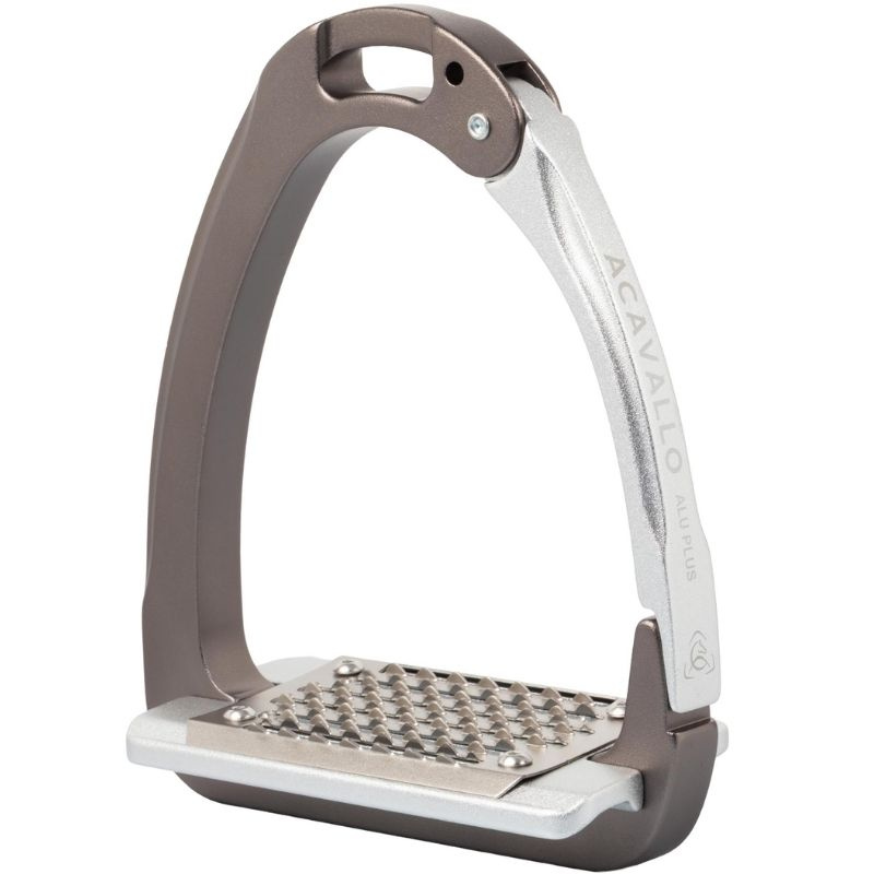 Stijgbeugels Arena Aluplus 2.0 Titanium/Aluminium