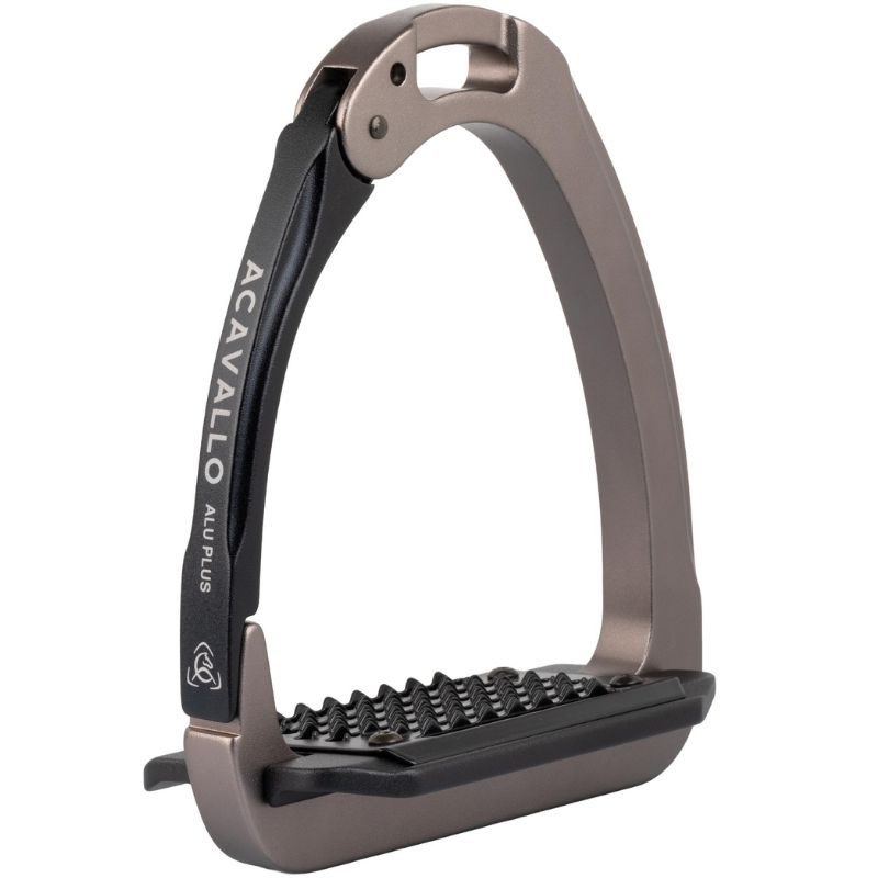 Stijgbeugels Arena Aluplus 2.0 Titanium/Black
