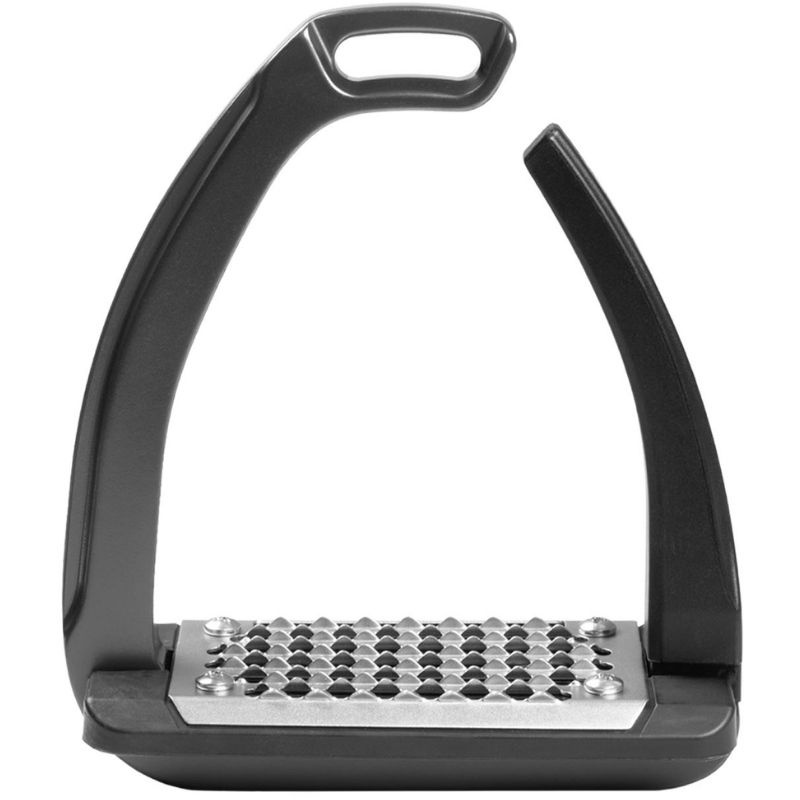 Stijgbeugels Kind/Junior Rel-X Easy Charcoal