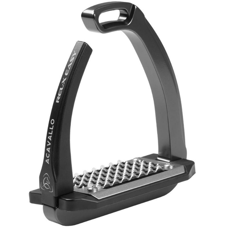 Stijgbeugels Kind/Junior Rel-X Easy Charcoal