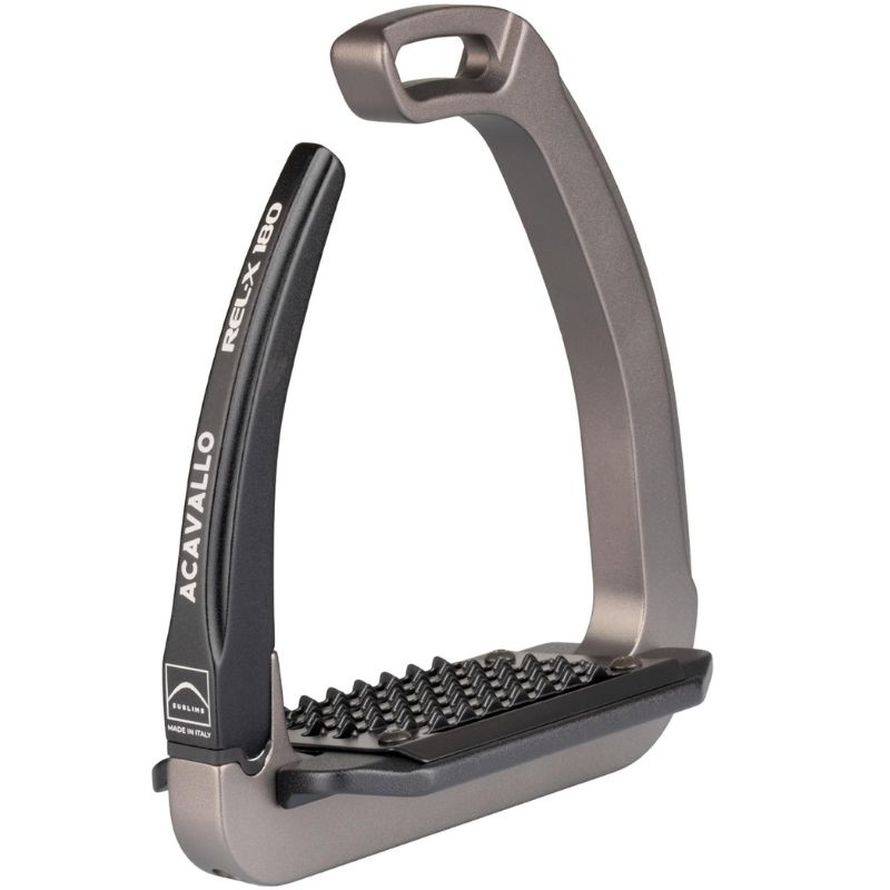 Stijgbeugels Rel-X 180 Titanium/Black