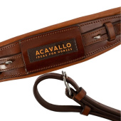 Neusriem voor hackamore Alupro Cognac Neusriem voor hackamore Alupro Cognac