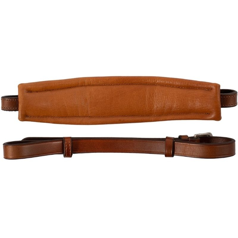 Neusriem voor hackamore Alupro Cognac